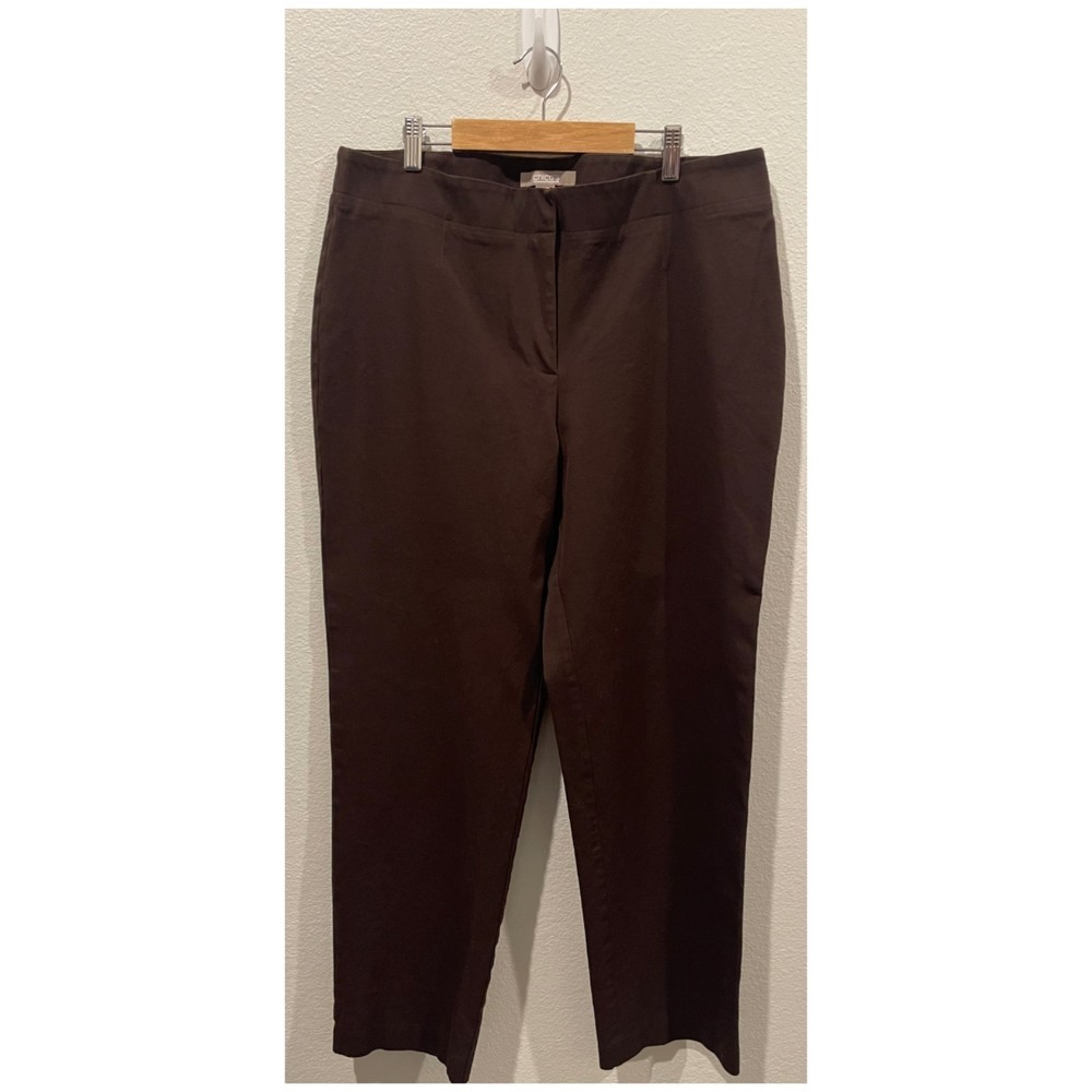 CHICO'S Brown Casual Slacks